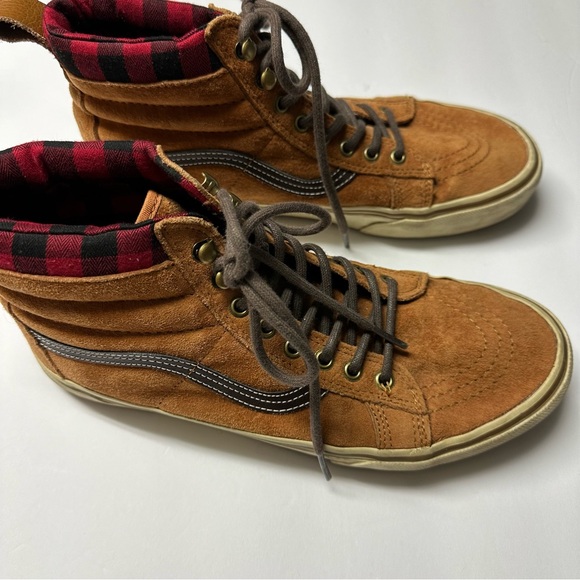 Vans High Top Ginham shoes size M9.0 W10.5 - Picture 10 of 12